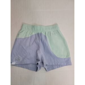 Nike Fleece Shorts Women's Medium Sportwear Color Clash Light Marine Mint Foam